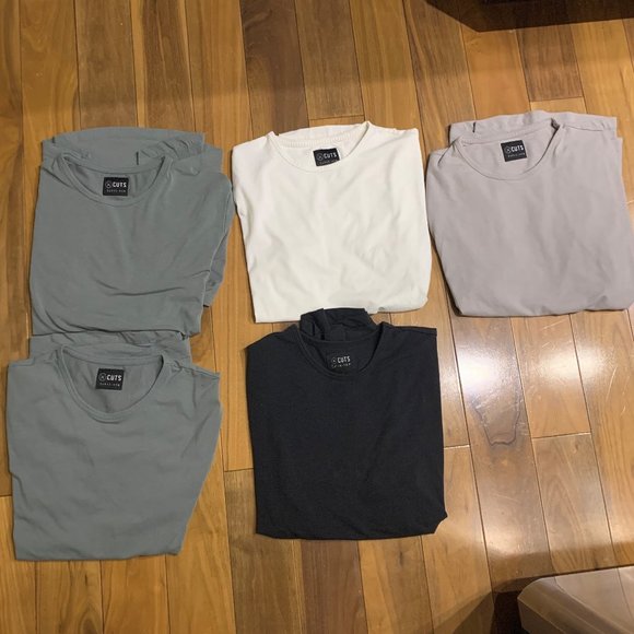 5 Cuts Clothing T Signature Fit T Shirts - Picture 1 of 1